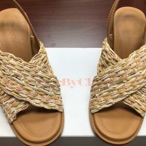 See by Chloe sandals, size 38, nude, natural colors
